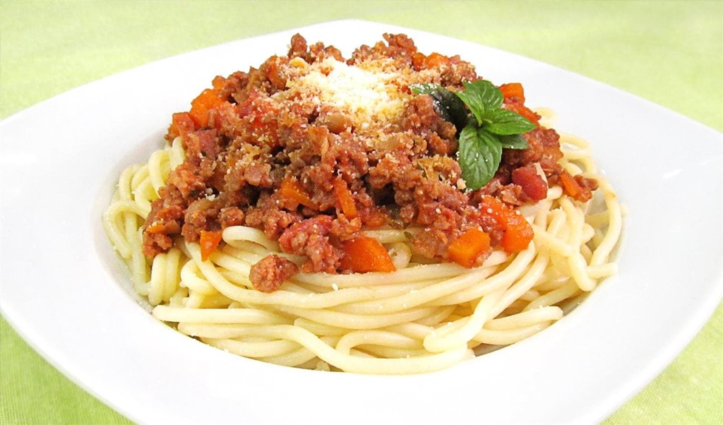 Espaguetes boloñeses - Imaxe 1