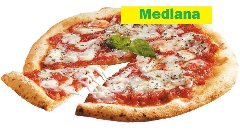 Pizza mediana con 5 ingredientes - Imagen 1