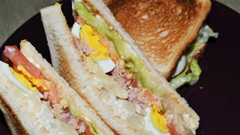 Sándwich vegetal - Imagen 1